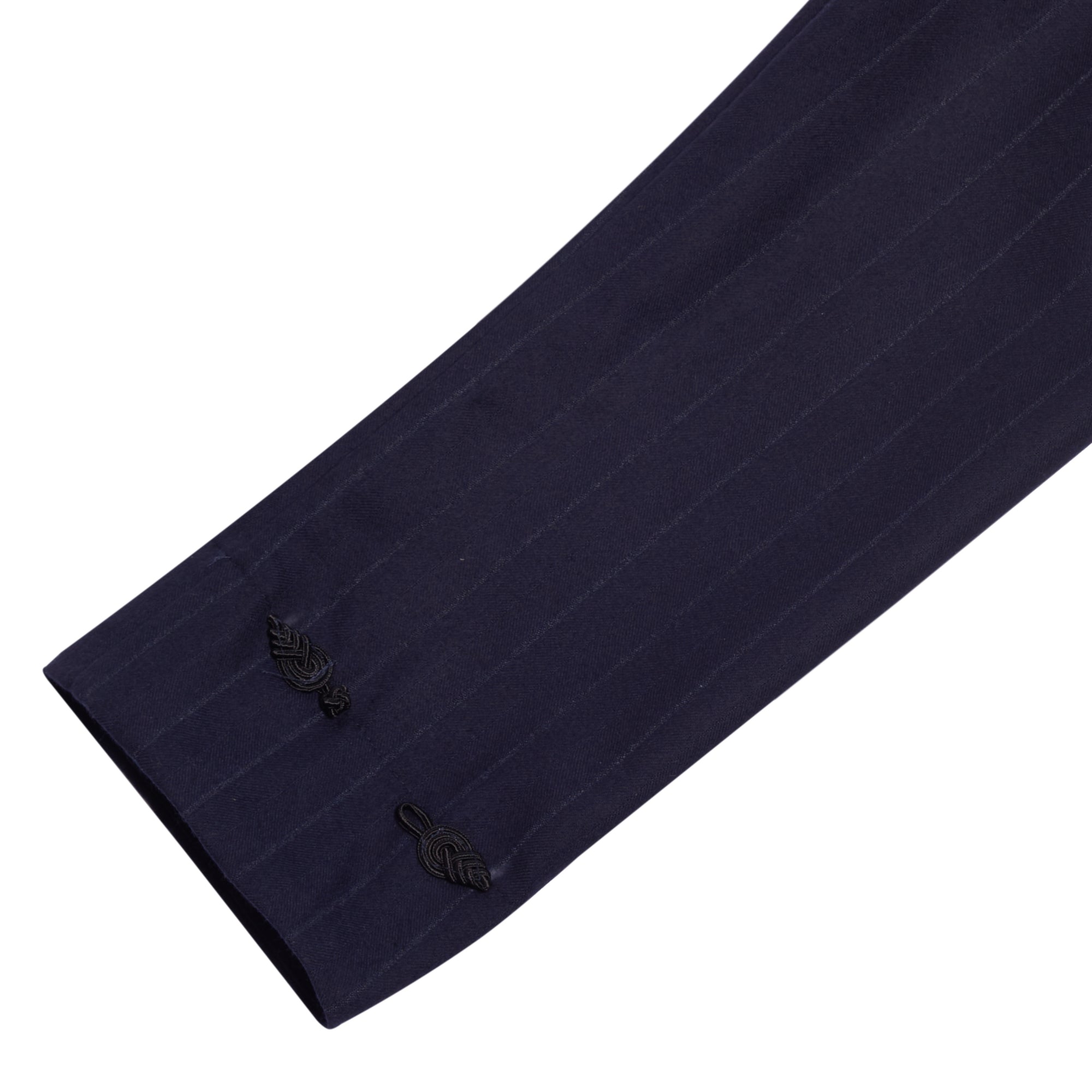 MEN'S KIMO-SHIRT PINSTRIPE BLUE