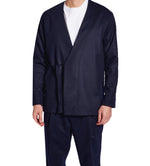 MEN'S KIMO-SHIRT DARK BLUE