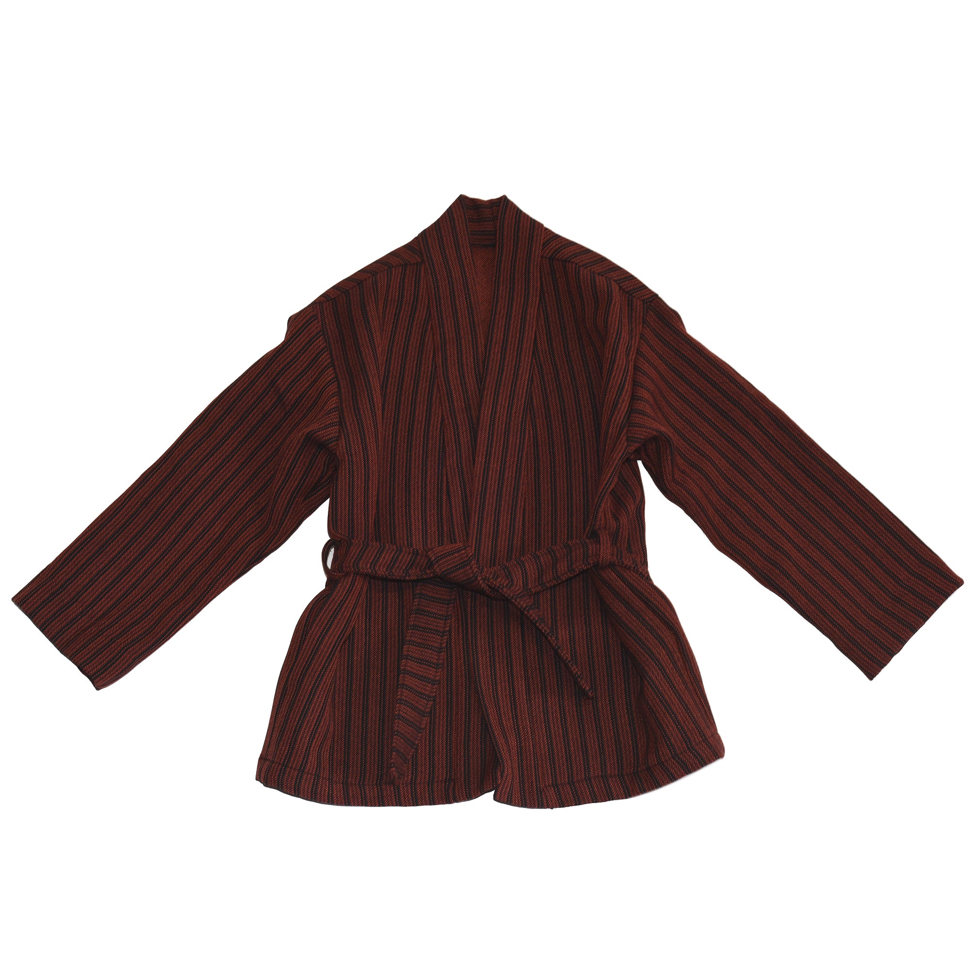 MEN'S KIMO-JACKET BORDEAUX&BLACK