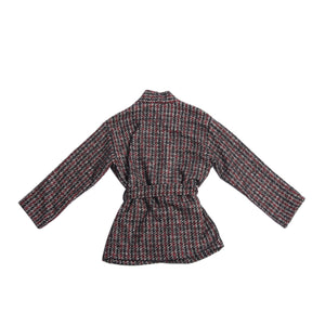 WOMEN'S KIMO-JACKET BLACK & RED